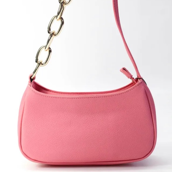 House of Want Womens Newbie Chain Link Strap Handbag Peony Size One Size - Picture 2 of 9